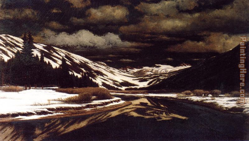 William Bradford Early Winter in the Sierra Nevada